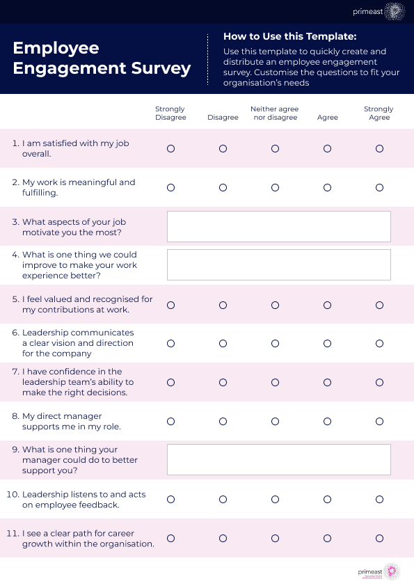 Employee Engagement Survey